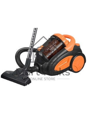 Пылесос Centek CT-2520 Orange оранжевый/черный, 400/2200 Вт, уборка сухая, пылесборник циклонный фильтр, 2 л