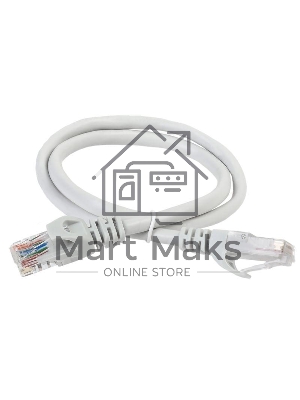 Коммутационный шнур (патч-корд) ITK PC01-C5EUL-05M, кат.5Е UTP, LSZH, 0,5м, серый