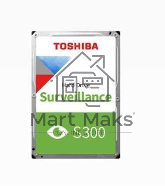 Жесткий диск Toshiba HDD SATA3 4Tb Surveillance S300 (SMR) 5400 256Mb (analog HDWT740UZSVA)