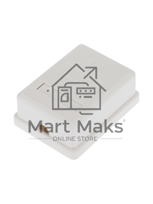 Розетка компьютерная внешняя, 1-порт RJ-45 (8P8C), UTP неэкранированная, категория 6, Rexant