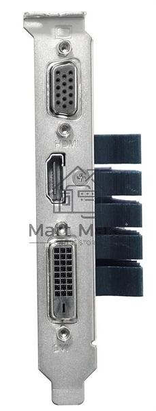 Видеокарта Asus PCI-E GT710-SL-2GD3-BRK-EVO NVIDIA GeForce GT 710 2048Mb 64 DDR3 954/5012 DVIx1 HDMIx1 CRTx1 HDCP Ret low profile