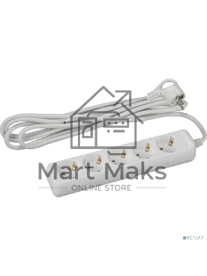 Удлинитель 5 гнезда 5м с/з U-5e-5m ПВС Б0028377 ЭРА