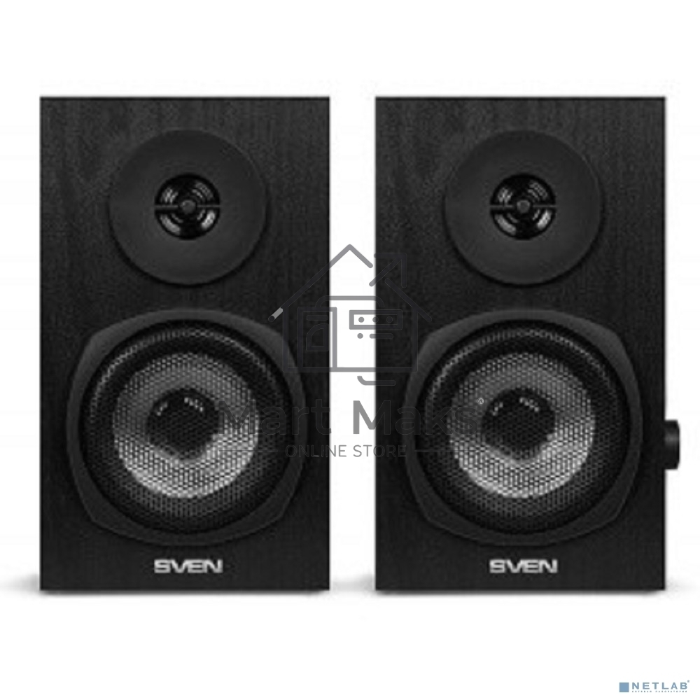 Колонки Sven SPS-575 2.0 черный 6Вт