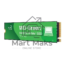 Накопитель SSD WD Green SN3000, 500Gb, PCIe 4.0 x4, M.2 2280, NVMe, R/W 5000/4100