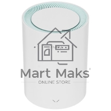 Бесшовный Mesh роутер Cudy M1300 (M1300 2-PACK) AC1200 10/100/1000BASE-TX/Wi-Fi белый (упак.:2шт)