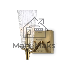 Светильник Ambrella light TR3236 BS/FR латунь/белый матовый E14 max 40W 250*120*210