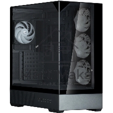 Компьютерный корпус ZALMAN P40 Prism Plus, ATX, черный, WINDOW, 3xCombo (3.5'' or 2.5