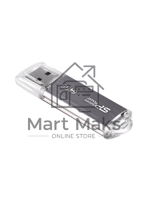 Флешка USB Silicon Power USB 64 Gb Ultima II SP064 GbUF2M01V1S USB 2.0, серебристый