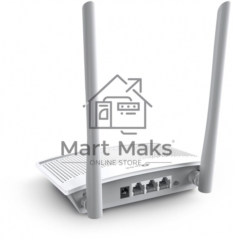 Роутер беспроводной TP-Link TL-WR820N N300 10/100BASE-TX белый