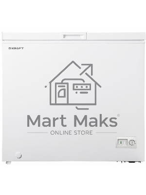Морозильный ларь Kraft BD(W)-250QX белый, 230л
