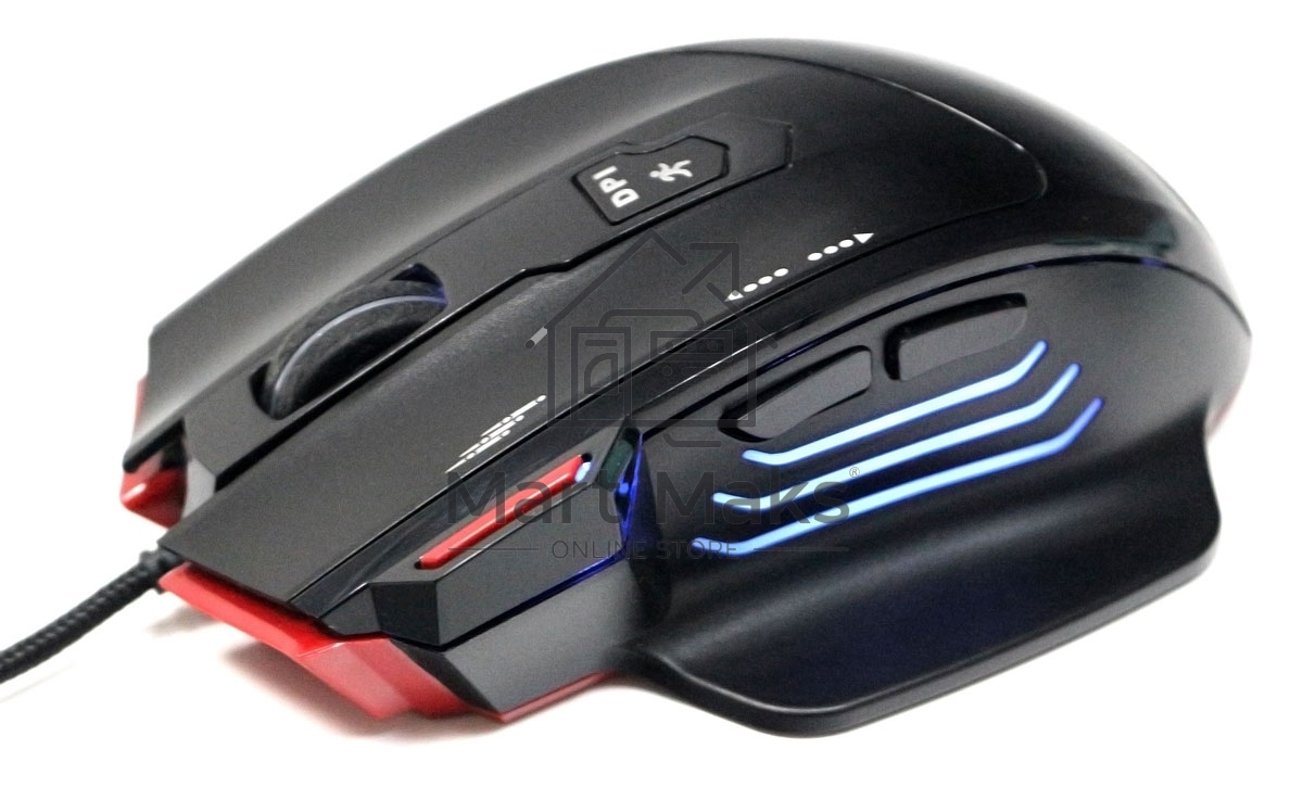Мышь проводная Гарнизон GM-790G черный, 3200 dpi, USB, кнопки - 7