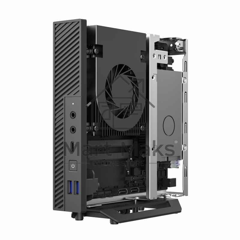 Кулер Foxline D65 черный алюминий+медь 2500rpm 32.6db 4-pin 65w 17мм