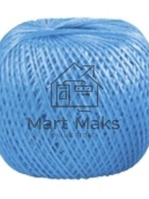 Шпагат полипропиленовый Сибртех 93994 800 текс, 1,4 мм, L 500 м, Россия, синий