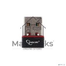 Сетевой микро адаптер WiFi Gembird 150 Мбит, USB, 802.11b/g/n (WNP-UA-007)