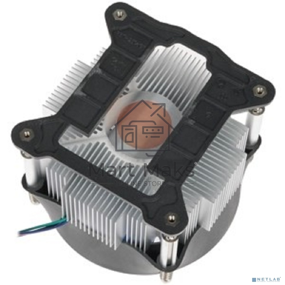 Кулер для процессора DEEPCOOL THETA 31 PWM 1700 черный/синий, 92 мм, алюминий/медь, 2400 об/мин, 30.3 дБ, 4 pin, 95 Вт, 66 мм