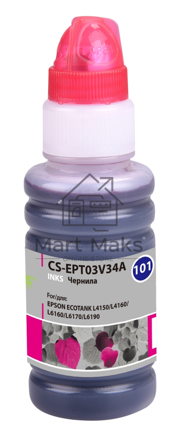 Чернила Cactus CS-EPT03V34A пурпурный 70 мл для Epson L4150/L4160/L6160/L6170