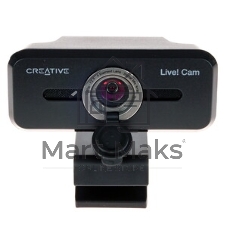Веб-камера Creative Live! Cam Sync 1080p V2 1920x1080, 30 кадр/с, USB Type-A, микрофон, шторка приватности, универсальное крепление