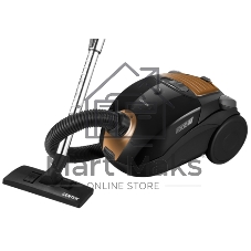 Пылесос Centek CT-2511 черный/желтый, 400/2000 Вт, уборка сухая, пылесборник мешок 2 л