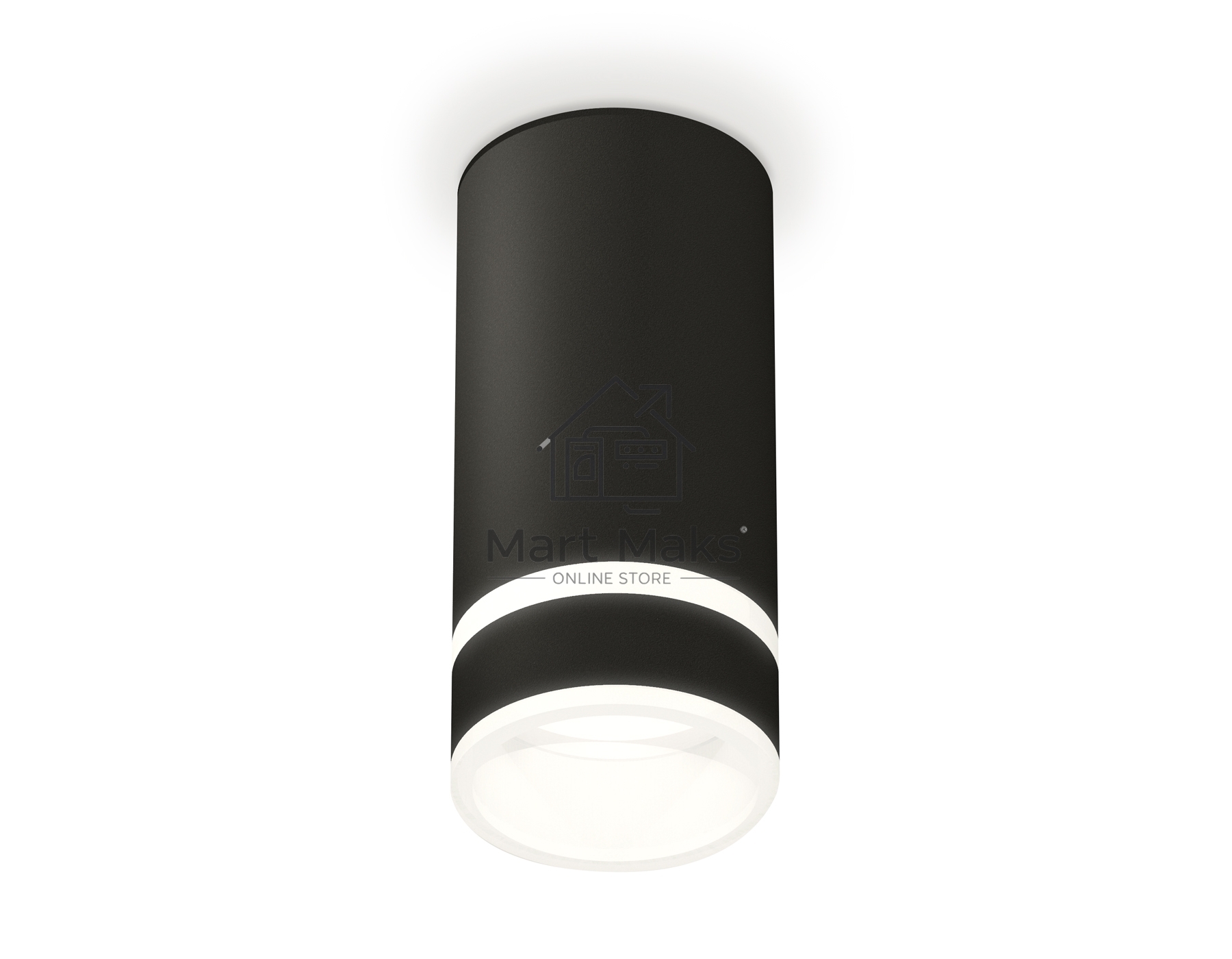 Светильник Ambrella Light XS8162005 SBK/FR черный песок/белый матовый GX53 (C8162, N8445)