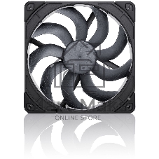 Кулер для корпуса/ Case Cooler Noctua NF-A14x25 G2 PWM chromax.black.swap (140x140x25mm, 4-pin PWM, 91.58FM, 24.8dBA, 1500RPM, Black)
