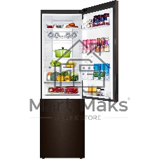 Холодильник Haier C4F740CDBGU1 графитовый двухкамерный 286/115л морозилка снизу, No Frost