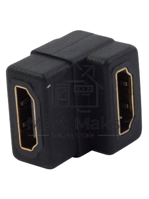 Адаптер аудио-видео HDMI (f)/HDMI (f) черный Адаптер аудио-видео HDMI (f)/HDMI (f) черный