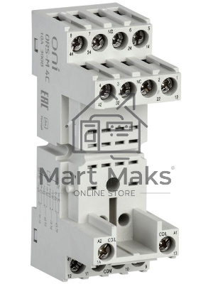 Розетка ORS-M для реле ORM 4C ONI ORS-M-1-4-G