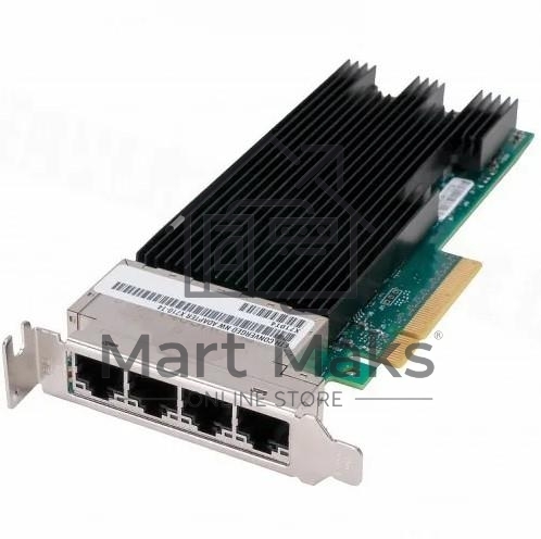 Сетевая карта Intel® Ethernet Converged Network Adapter X710-T4L Quad-port 10GbE/5GbE/2.5GbE/1GbE/100Mb, RJ45, PCI-E x8, iSCSI, NFS,VMDq, VXLAN, GENEVE, NVGRE, MPLS, and VXLAN-GPE