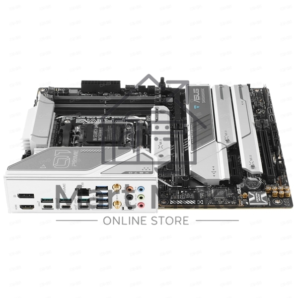 Материнская плата ASUS PRIME X670E-PRO WIFI, AM5, AMD X670E, 4xDDR5, 4xSATA, 4xM.2 PCIe 5.0 x4, 1xPCI-E 5.0 x16, 1xPCI-E 4.0 x4, 1xPCI-E x4, 1xHDMI, 1xDP, 1xUSB-C 3.2 Gen 2x2, 3xUSB 3.2 Gen 2, 4xUSB 3.2 Gen 1, 1x 2.5Gb LAN, 5x3.5 мм, 7.1, ATX