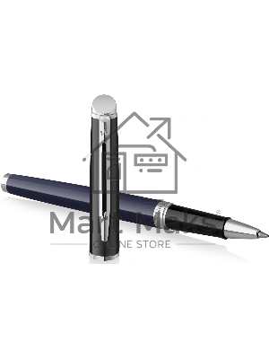 Ручка роллер Waterman Hemisphere Colour Blocking (2202849) черн/синий F, черные чернила, подарочная коробка