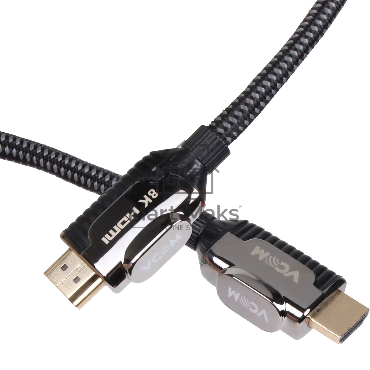 Кабель VCOM CG864-1M HDMI 19M/M,ver. 2.1, 8K@60 Hz 1m VCOM <CG864-1M>