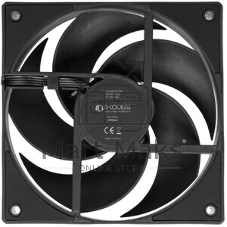 Вентилятор для корпуса ID-Cooling AS-120-K черный 120мм 2000rpm 27.2db 4-pin