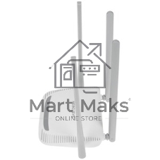 Беспроводный маршрутизатор Mercusys MW325R, 300 Мбит/с,4 порта 100 Мбит/с, 4 фиксированных антенны