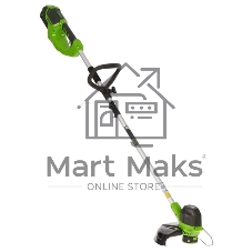 Триммер аккумуляторный GREENWORKS G40LT30, 40 В, 4 Ач без аккумулятора, без ЗУ