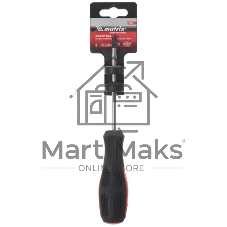 Отвертка Matrix Anti-Slip 12244 PH1 х 100 мм, CrV, двухкомп. рукоятка