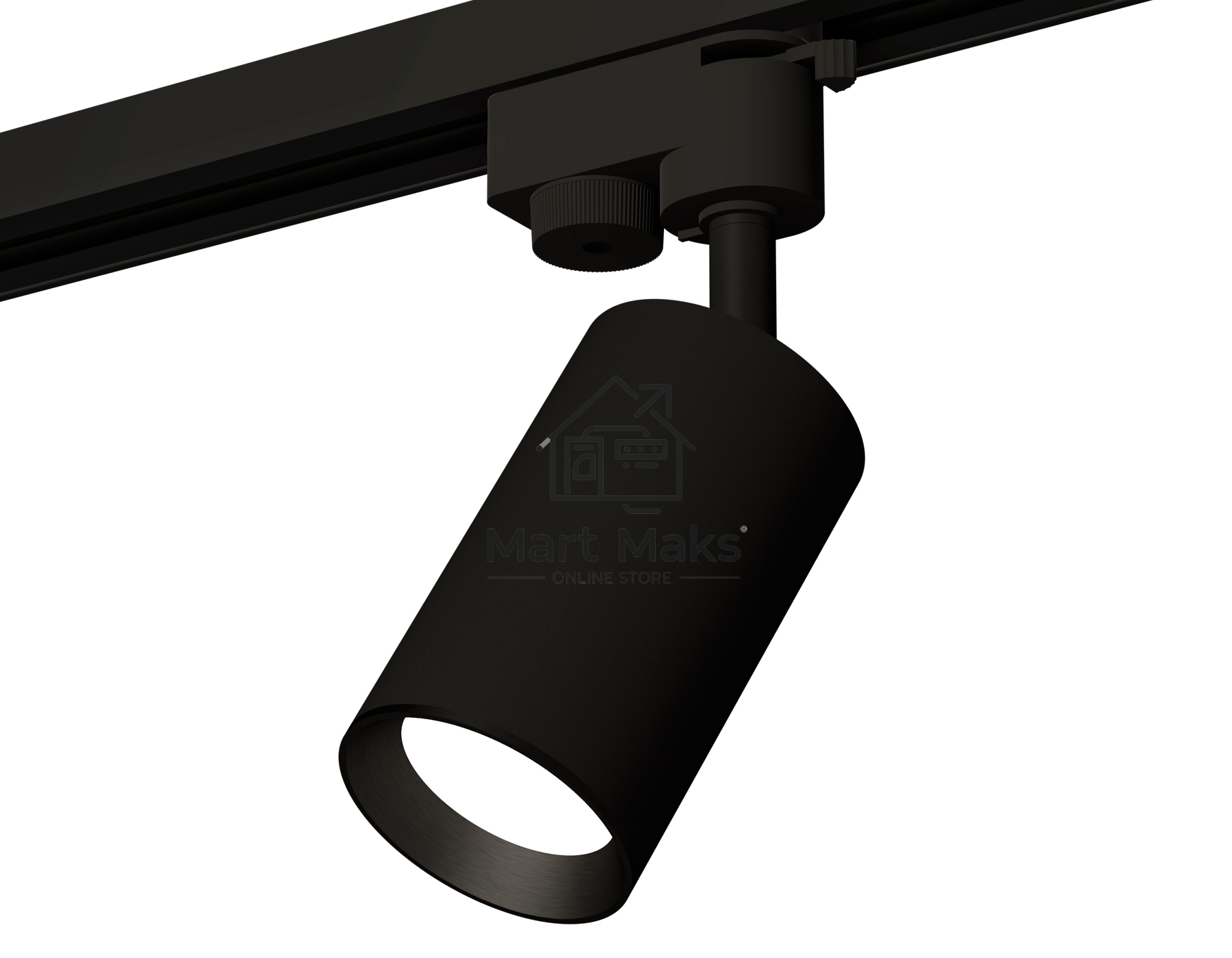 Светильник Ambrella light XT6323003 SBK/PBK черный песок/черный полированный MR16 GU5.3 (A2521, C6323, N6103)