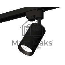 Светильник Ambrella light XT6323003 SBK/PBK черный песок/черный полированный MR16 GU5.3 (A2521, C6323, N6103)