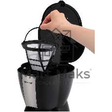 Кофеварка капельная Vitek VT-1503 черный, исп. кофе - молотый, 1.2 л, 900 Вт.