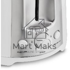 Тостер Vitek VT-1582 W белый, 750 Вт, 2 слота