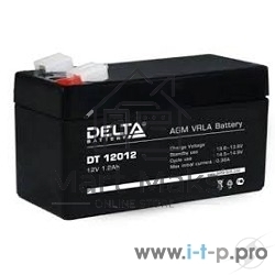 Батарея Delta DT 12012 (12V, 1.2Ah)