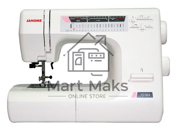 Швейная машина Janome 7518A белый
