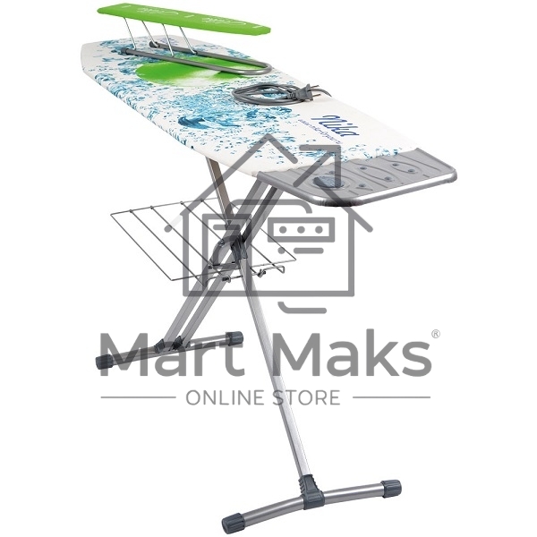 Доска гладильная НИКА 8 автомат, размер: 122/40, материал: фанера, европодставка под утюг (полимер)