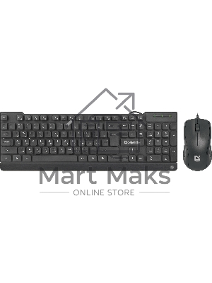 Комплект клавиатура + мышка Defender YORK C-777 RU