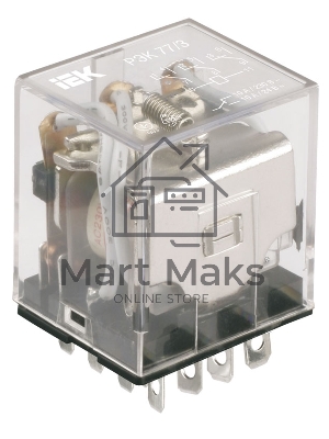 Реле РЭК77/4(LY4) 10А 220В АC RRP10-4-10-220A IEK