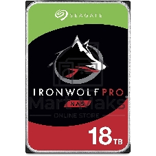 Жесткий диск Seagate Original SATA-III 18Tb ST18000NE000 NAS Ironwolf Pro (7200rpm) 256Mb 3.5