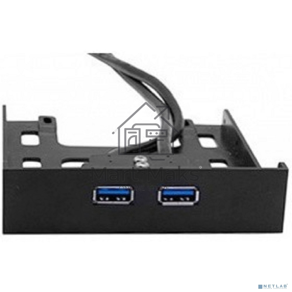 Планка USB на переднюю панель Exegate U3H-615, 3,5