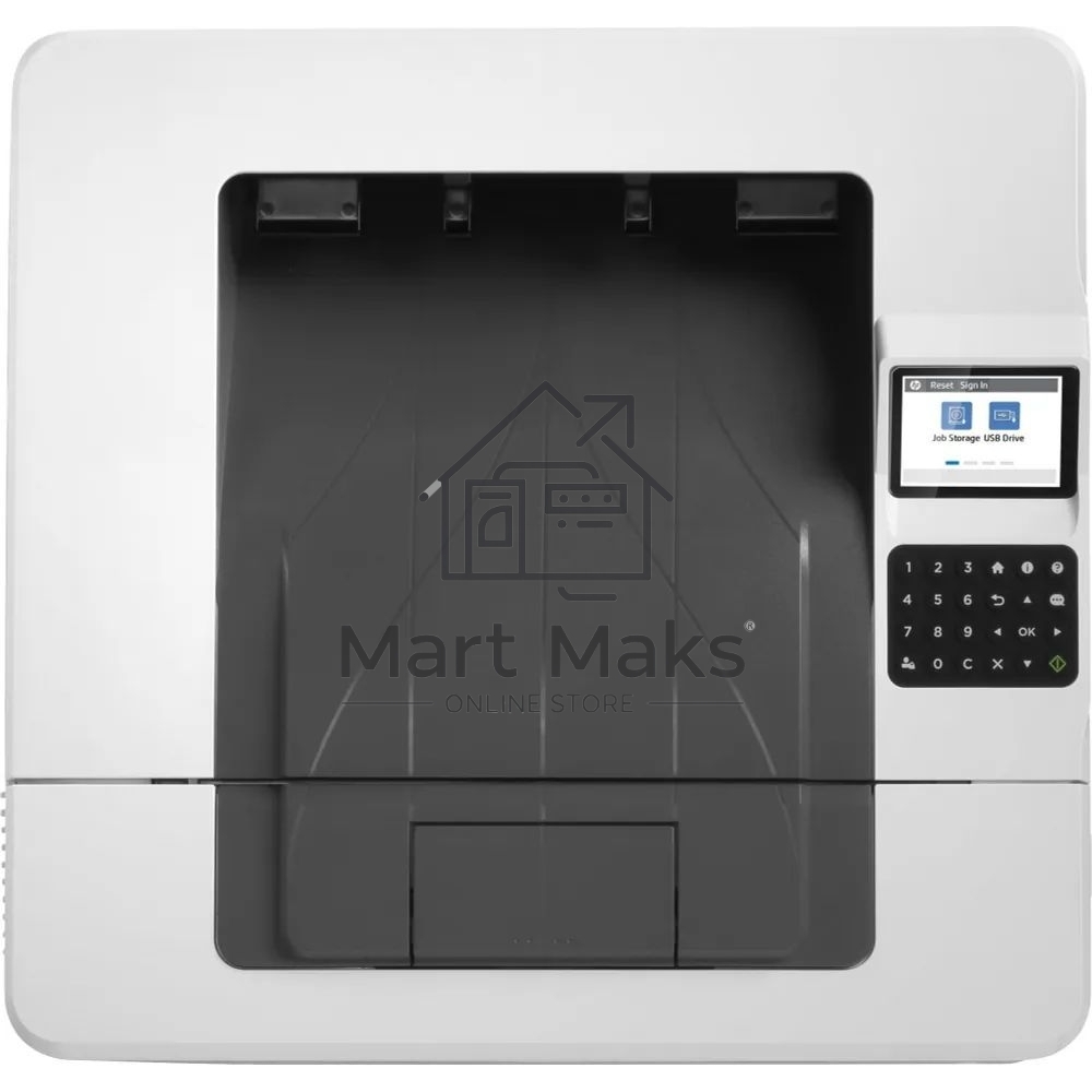 Принтер лазерный HP LaserJet Enterprise M406dn (3PZ15A), A4, ч/б, печ. до 40 стр/мин., 1200 x 1200 dpi, USB, RJ-45, Air Print, Mopria