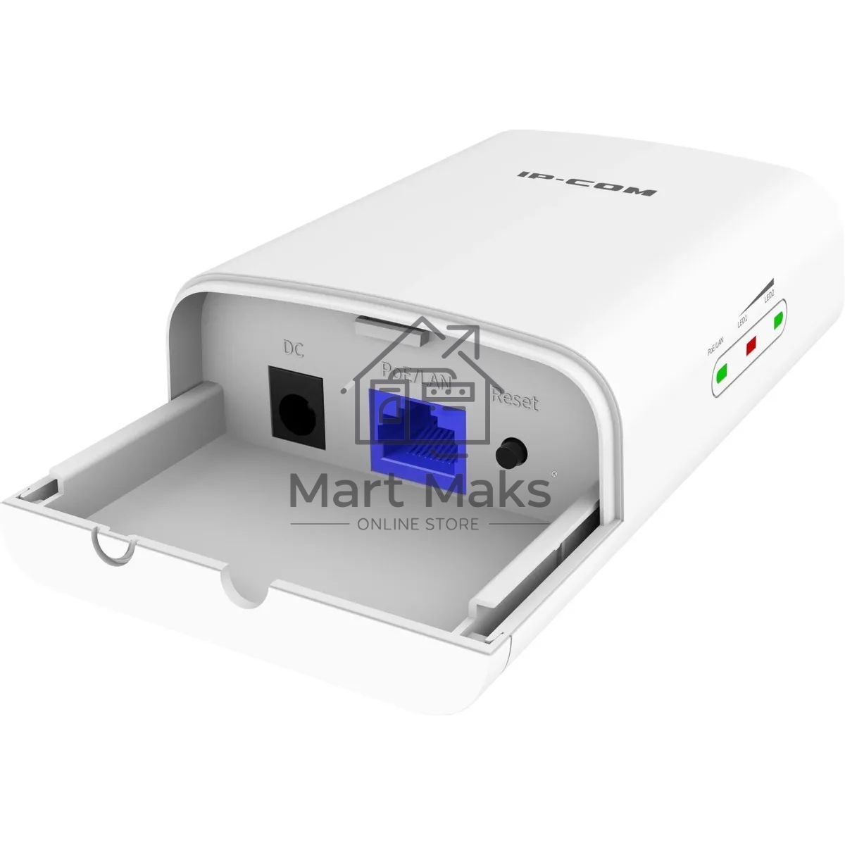 Наружная точка доступа IP-COM CPE5, 5 ГГц, до 867 Мбит/с, IP65, 1х9dbi, PoE, 1х100 Мбит/с