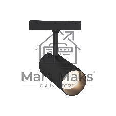 Трековый акцентный светильник Ambrella light GL4425 BK черный IP20 15W 3CCT 3000-6000K SMART 48V 24° D55*120