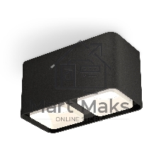 Светильник Ambrella Light XS7851021 SBK/FR черный песок/белый матовый MR16 GU5.3 (C7851, N7755)